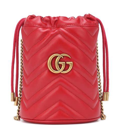 gucci marmont mini bucket bag|Gucci Marmont bag price.